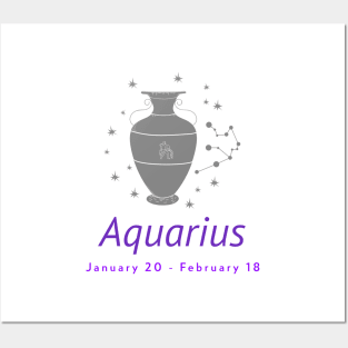 Aquarius Posters and Art